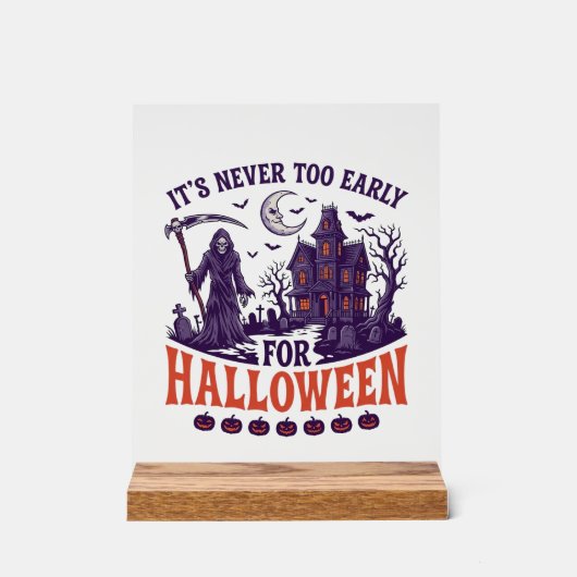 Halloween de la Faucheuse Maison Hantée Jamais Tro (Recto)