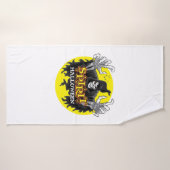 Halloween de l'esprit (Serviette de bain)