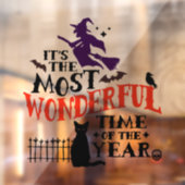 Halloween de mooiste tijd van het jaar raamsticker (Vel 2)