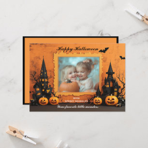 Halloween: de spookachtige Snap-O-Lantern Kaart