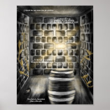 Halloween De Wijnvat van Amontillado Kunstprint