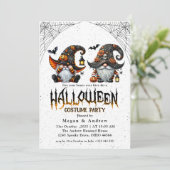 Halloween De Zeven Dwergen Kaart (Staand voorkant)