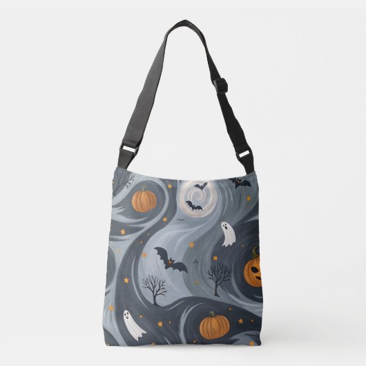 Halloween Death Night Crossbody Tas (Voorkant)