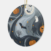 Halloween Death Night Keramisch Ornament (Links)