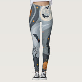 Halloween Death Night Leggings