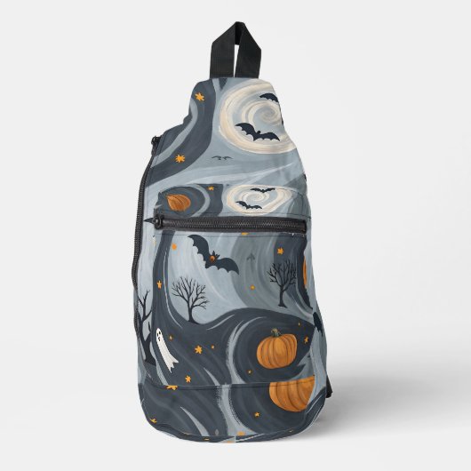 Halloween Death Night Sling Bag (Voorkant)