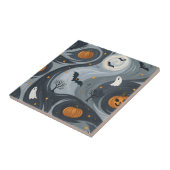 Halloween Death Night Tegeltje (Zijkant)