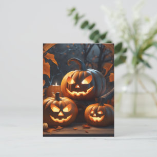 Halloween Decor Design Briefkaart