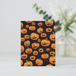 Halloween Decor Design Briefkaart