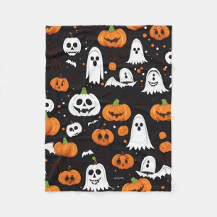 Halloween Decor Design Fleece Deken