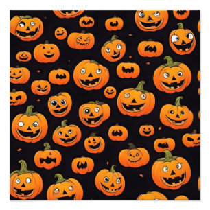 Halloween Decor Design Foto Afdruk