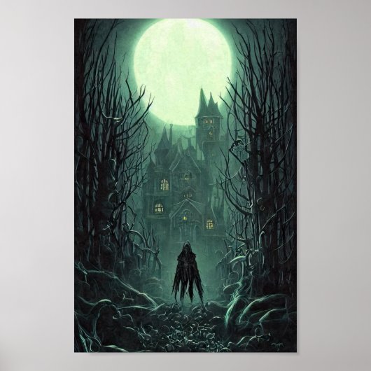 Halloween Decor Poster Creepy Ghoul (Voorkant)