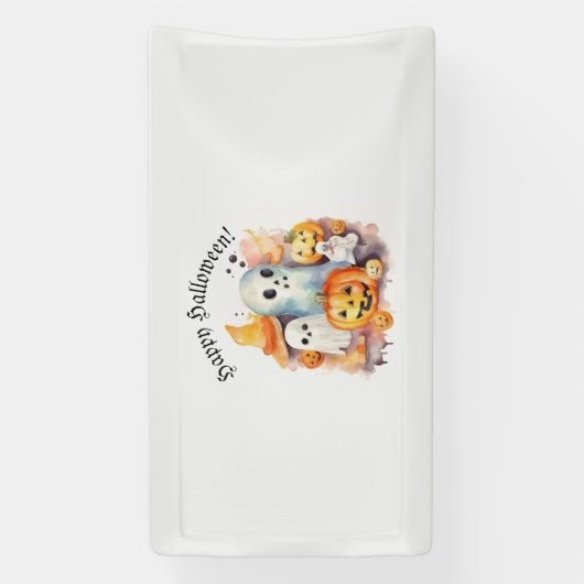 Halloween Decor Spandoek (Verticaal)