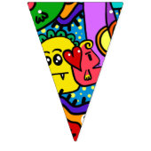 HALLOWEEN DECORATIE bunting banner (Derde vlag)