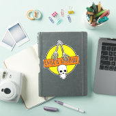  Halloween Decoratie Skelet en Schedel Sticker (iPad Cover)
