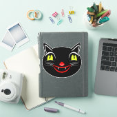  Halloween Decoratie Zwart Cat I Sticker (iPad Cover)