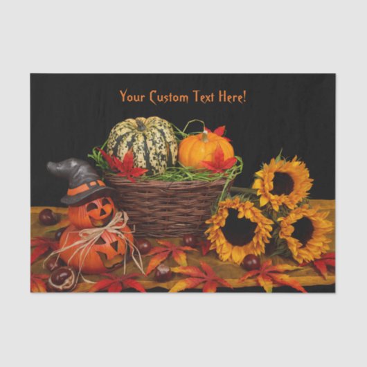 Halloween Decoraties custom tissue papier (Voorkant)