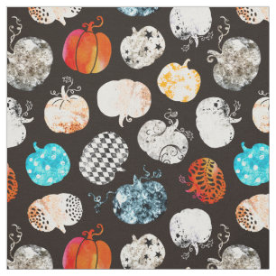 Halloween decoratieve pompoen patroon stof