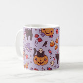 Halloween décoration motif tasse de café (Devant gauche)