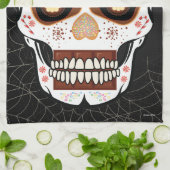 Halloween Decoration Sugar Skull Kitchen Towel Theedoek (Gevouwen)