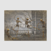  Halloween-decoupage-danskeletten Tissuepapier (Voorkant)