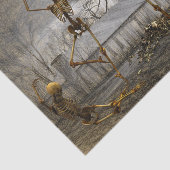  Halloween-decoupage-danskeletten Tissuepapier (Detail)