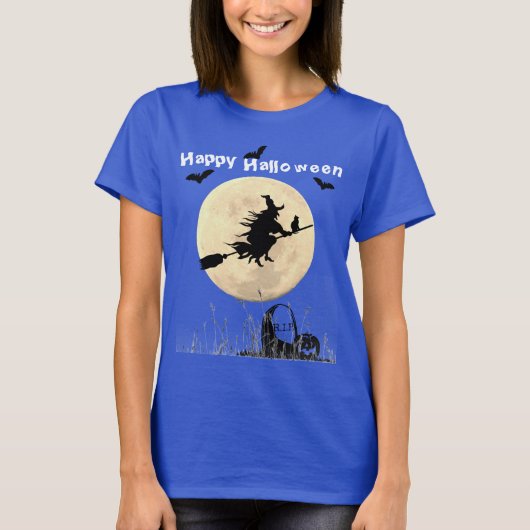 Halloween Deep Royal T-shirt (Voorkant)