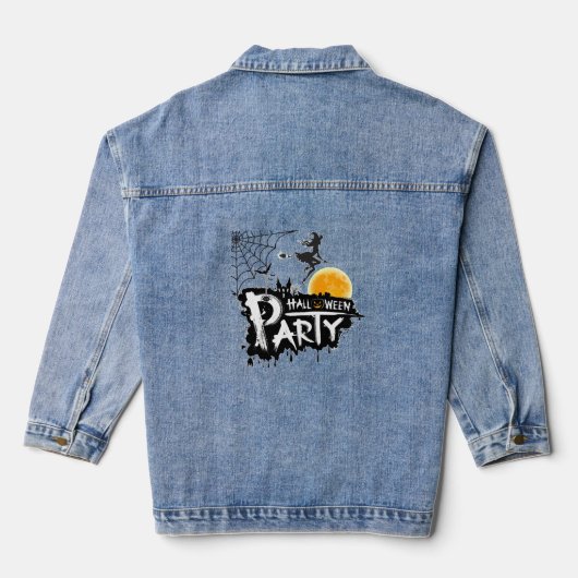 Halloween Denim Jacket (Achterkant)