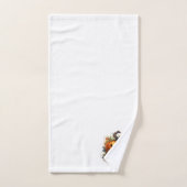 Halloween déplaisant Jack-o-lanterne d'automne (Serviette à main)