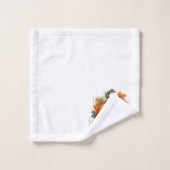 Halloween déplaisant Jack-o-lanterne d'automne (Gant de toilette)