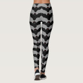 Halloween déplaisant Vampire Bat Leggings (Dos)