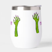 Halloween Déplaisant Zombie Mains violet ongles pe (Gauche)