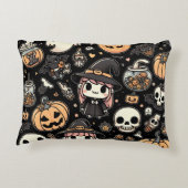 Halloween design accent kussen (Achterkant)