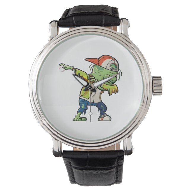 Halloween Design for Baseball Lovers Horloge (Voorkant)