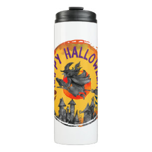 Halloween Design Happy Halloween Witch Thermosbeker