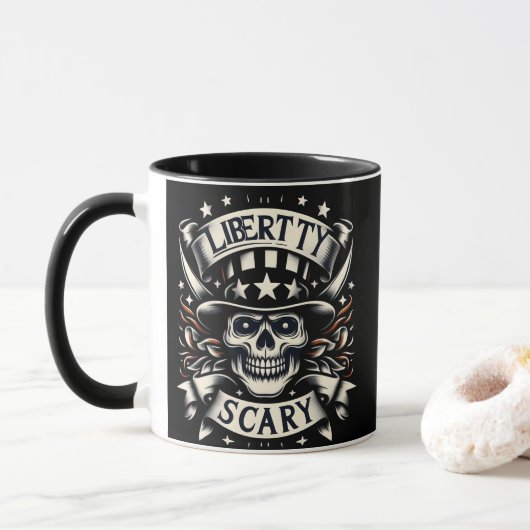 Halloween design mok (Met donut)