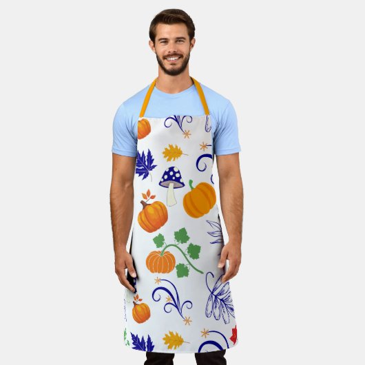 Halloween design schort (Gedragen)