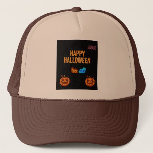 Halloween design trucker pet (Voorkant)