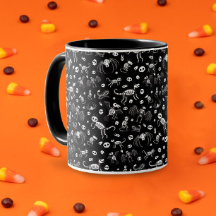 Halloween Dier Vleermuizen Honden Katten Spinnen S Mok