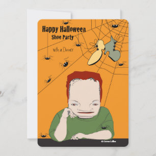 Halloween Diner Party Uitnodiging