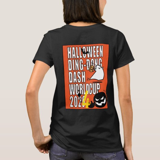 Halloween Ding-Dong-Dash WORLDCUP T-shirt (Achterkant)