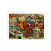 Halloween Dinner Kaart (Voorkant / Achterkant in situ)