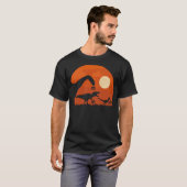 Halloween Dinosaur Shirt T-Rex Pumpkin Gift Kids (Voorkant volledig)