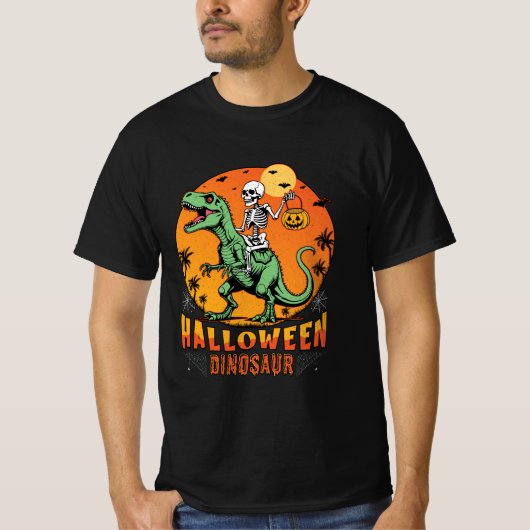 Halloween Dinosaur T-shirt (Voorkant)