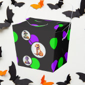 Halloween dinosaurus dino-mash feest bedankdoosjes