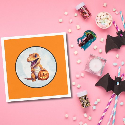 Halloween dinosaurus dino-mash feest servet