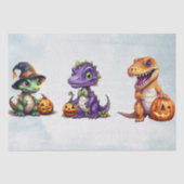 Halloween dinosaurus dino-mash feest tissuepapier (Voorkant)