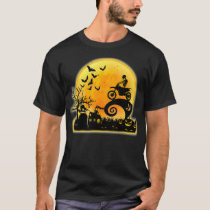 Halloween Dirt Bike Costume Funny Motocross Dirt B T-shirt