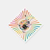 Halloween Disco Ball Papier servet (Hoek)