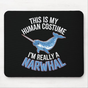 Halloween Dit is mijn menselijke kostuum Ik ben ec Muismat